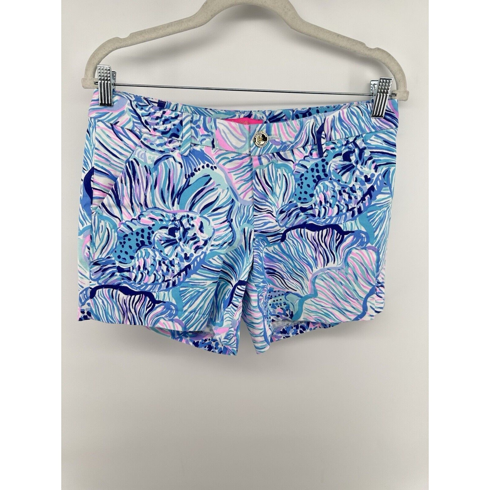 Lilly Pulitzer Callahan Shorts Stretch 5” Inseam - Bermuda Blue
